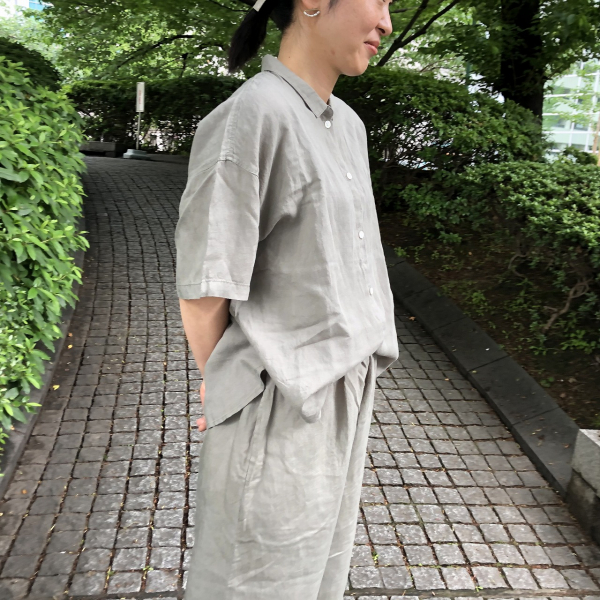 神戸阪急】ひんやり肌触りの半袖パジャマ｜天然由来の接触冷感