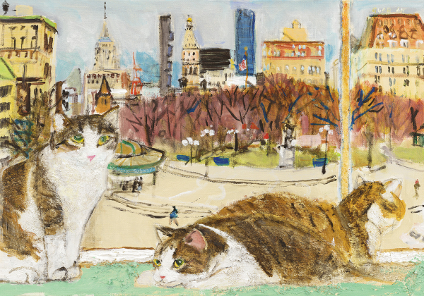 久下貴史原画・版画展～マンハッタナーズの猫たち～ | ART