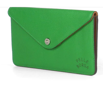 新しいブランド PELLE BORSA】👜👛NEW！かぶせ型の薄〜い長財布がデビュー 小物