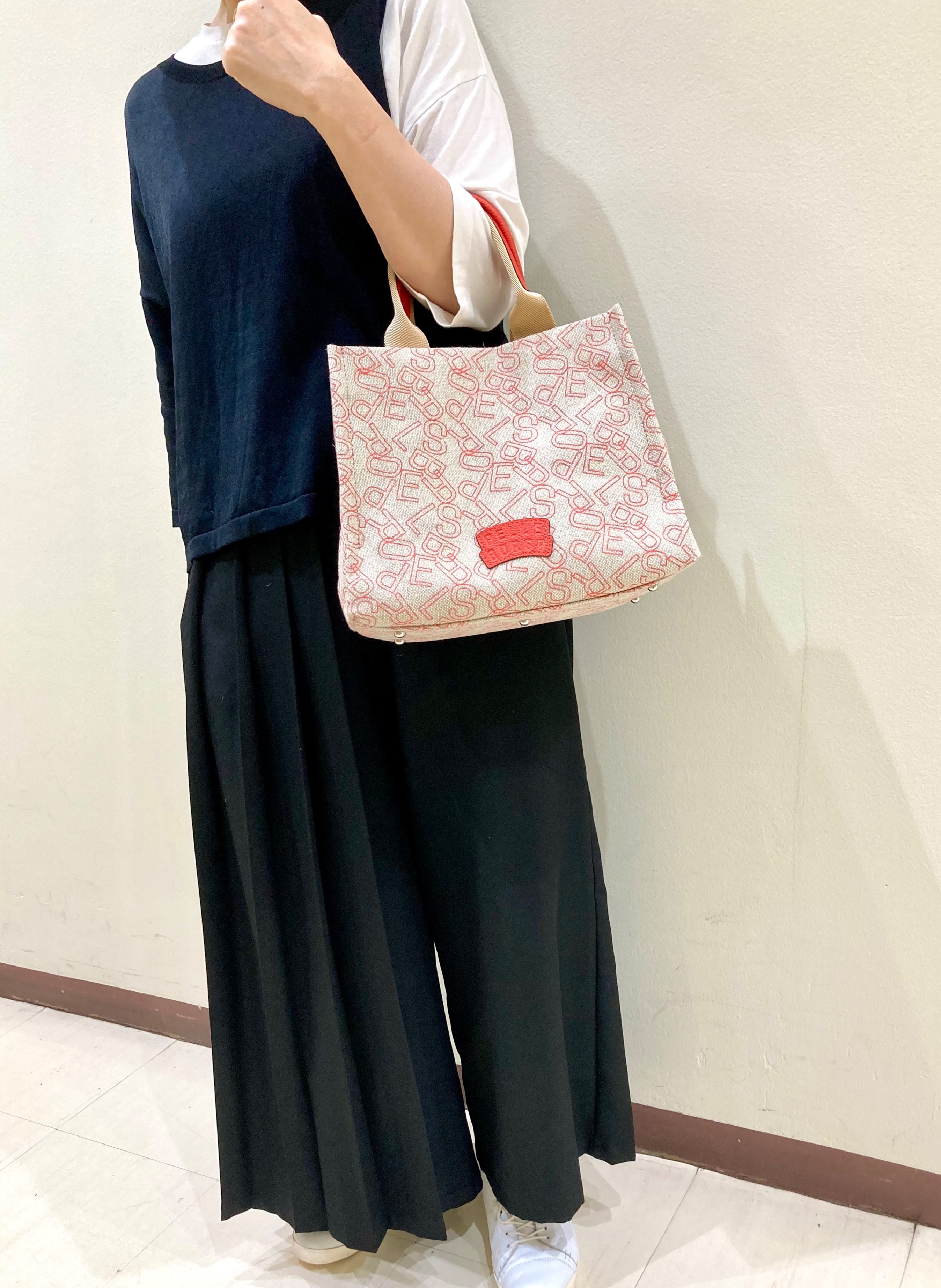 PELLE BORSA】👜👛コットンリネンの大・小トートバッグが入荷