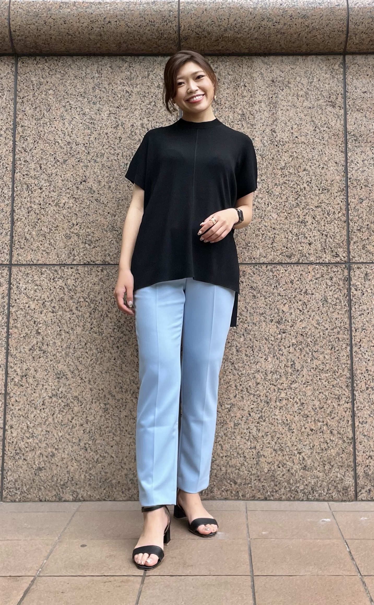 着回し】大人気のカットソーで身長別コーディネート | セオリー
