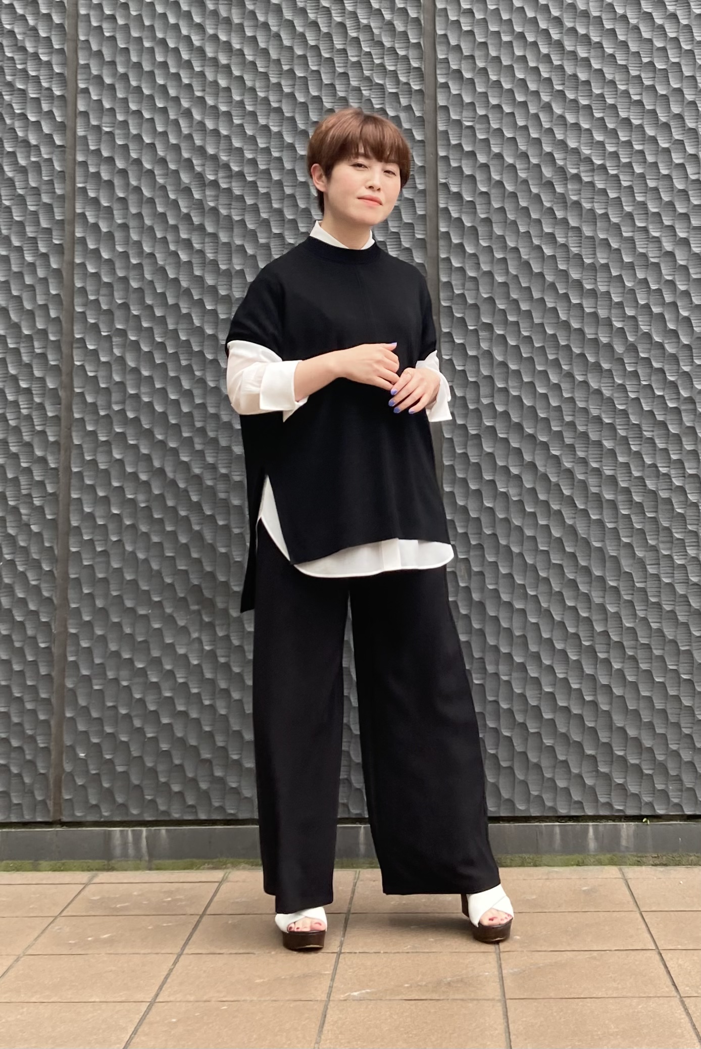 着回し】大人気のカットソーで身長別コーディネート | セオリー