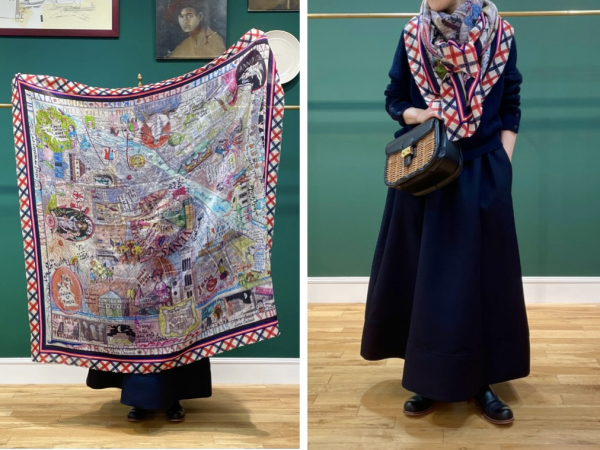 アッシュ・ぺー・フランス】ファリエロ・サルティのストール入荷